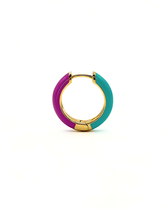 Orecchino HOOP COLOR - Berry - MOOPSCL - BERRYmini