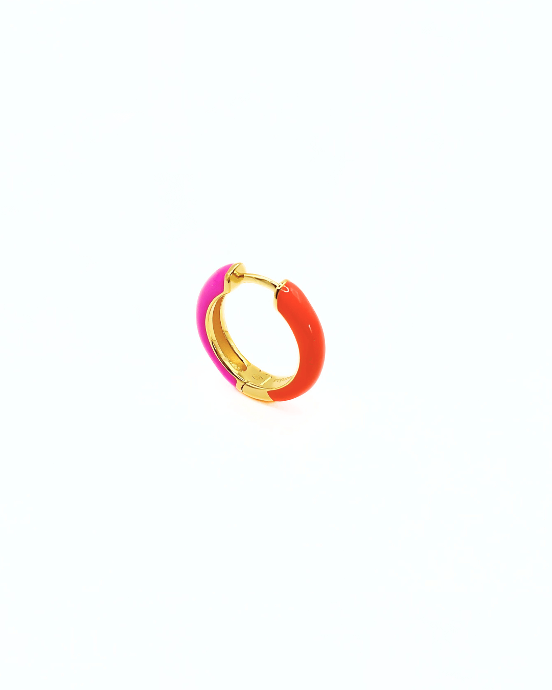 Orecchino HOOP COLOR - Tangerine - MOOPSCL - TANGmed