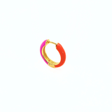 Orecchino HOOP COLOR - Tangerine - MOOPSCL - TANGmed