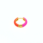 Orecchino HOOP COLOR - Tangerine - MOOPSCL - TANGmed