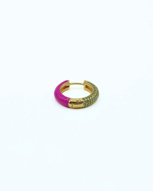 Orecchino HOOP GEMS - Berry - MOOPSGEMS - BERRYmed