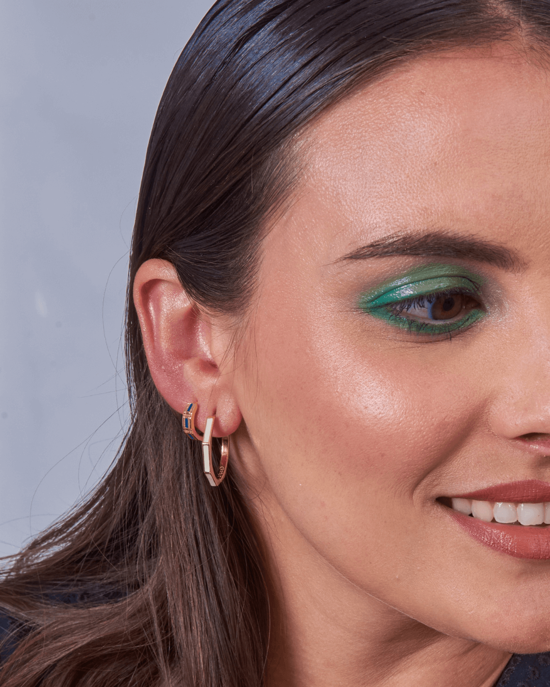 Orecchino HOOP LINE - Maxi - MOOPSON - OFF - LINEmaxi