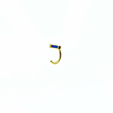 Orecchino LOOP BAR - Blue - MOOPSLOOP - BAR - B