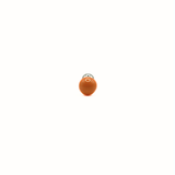 Orecchino DOT COLOR - Silver Apricot