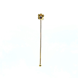 Orecchino FLOOX FLOWER - Gold Amethyst