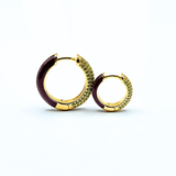 HOOP GEMS - Plum