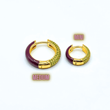 HOOP GEMS - Plum