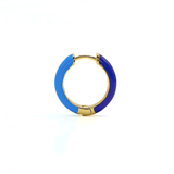 Orecchino HOOP COLOR - Aqua