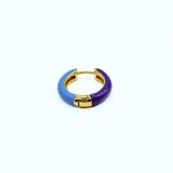 Orecchino HOOP COLOR - Aqua