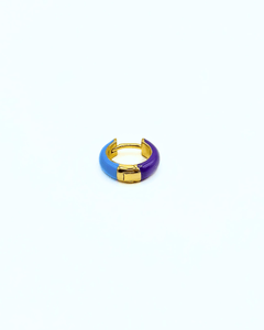 Orecchino HOOP COLOR - Aqua