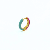 Orecchino HOOP COLOR - Berry