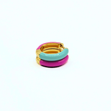 Orecchino HOOP COLOR - Berry