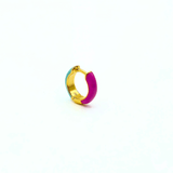 Orecchino HOOP COLOR - Berry