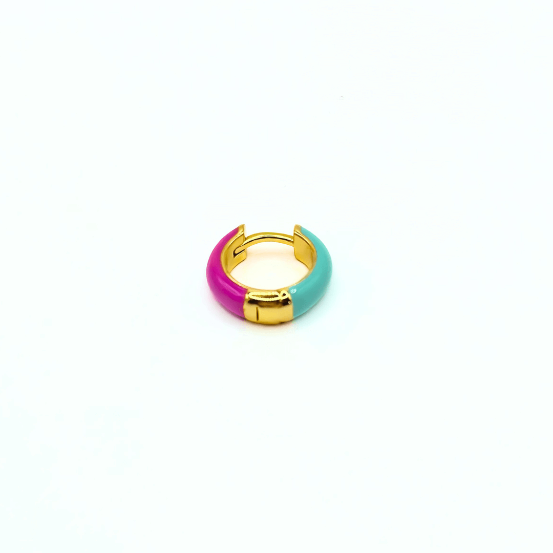 Orecchino HOOP COLOR - Berry