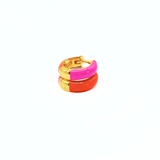 Orecchino HOOP COLOR - Tangerine