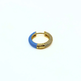 Orecchino HOOP GEMS - Aqua