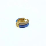 Orecchino HOOP GEMS - Aqua
