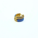 Orecchino HOOP GEMS - Aqua