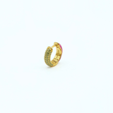 Orecchino HOOP GEMS - Berry