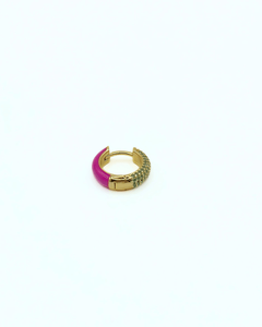 Orecchino HOOP GEMS - Berry