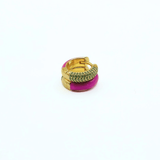 Orecchino HOOP GEMS - Berry