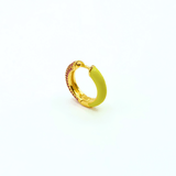 Orecchino HOOP GEMS - Lemon