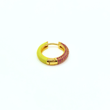 Orecchino HOOP GEMS - Lemon