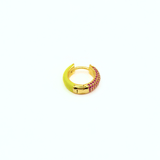 Orecchino HOOP GEMS - Lemon