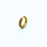 Orecchino HOOP GEMS - Matcha