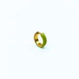 Orecchino HOOP GEMS - Matcha