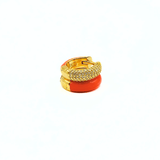 Orecchino HOOP GEMS - Tangerine