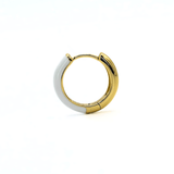 Orecchino HOOP NEUTRAL - Dual White