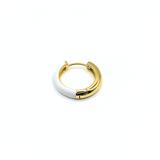 Orecchino HOOP NEUTRAL - Dual White