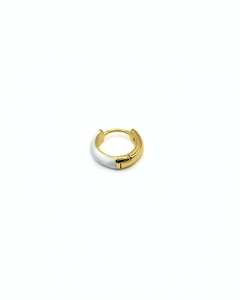 Orecchino HOOP NEUTRAL - Dual White