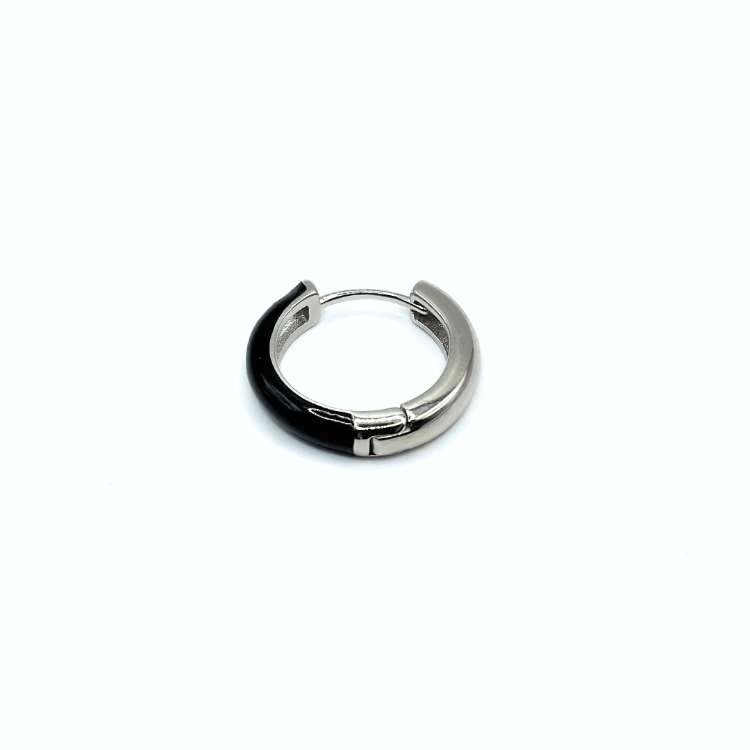Orecchino HOOP NEUTRAL - Dual Black