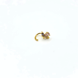 Orecchino LOOP BUTTERFLY - Light Rose