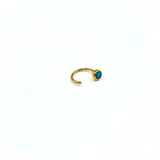 Orecchino LOOP PIN - Light Blue