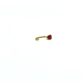 Orecchino LOOP HEART - Ruby