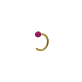 Orecchino LOOP BALL - Berry