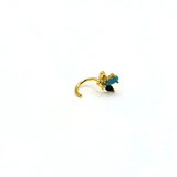 LOOP BUTTERFLY - Blue Black