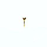LOOP HEART - Gold