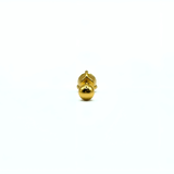 Orecchino DOT SHINY - Gold Apple Green