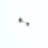 Orecchino DOT SHINY - Silver Pink