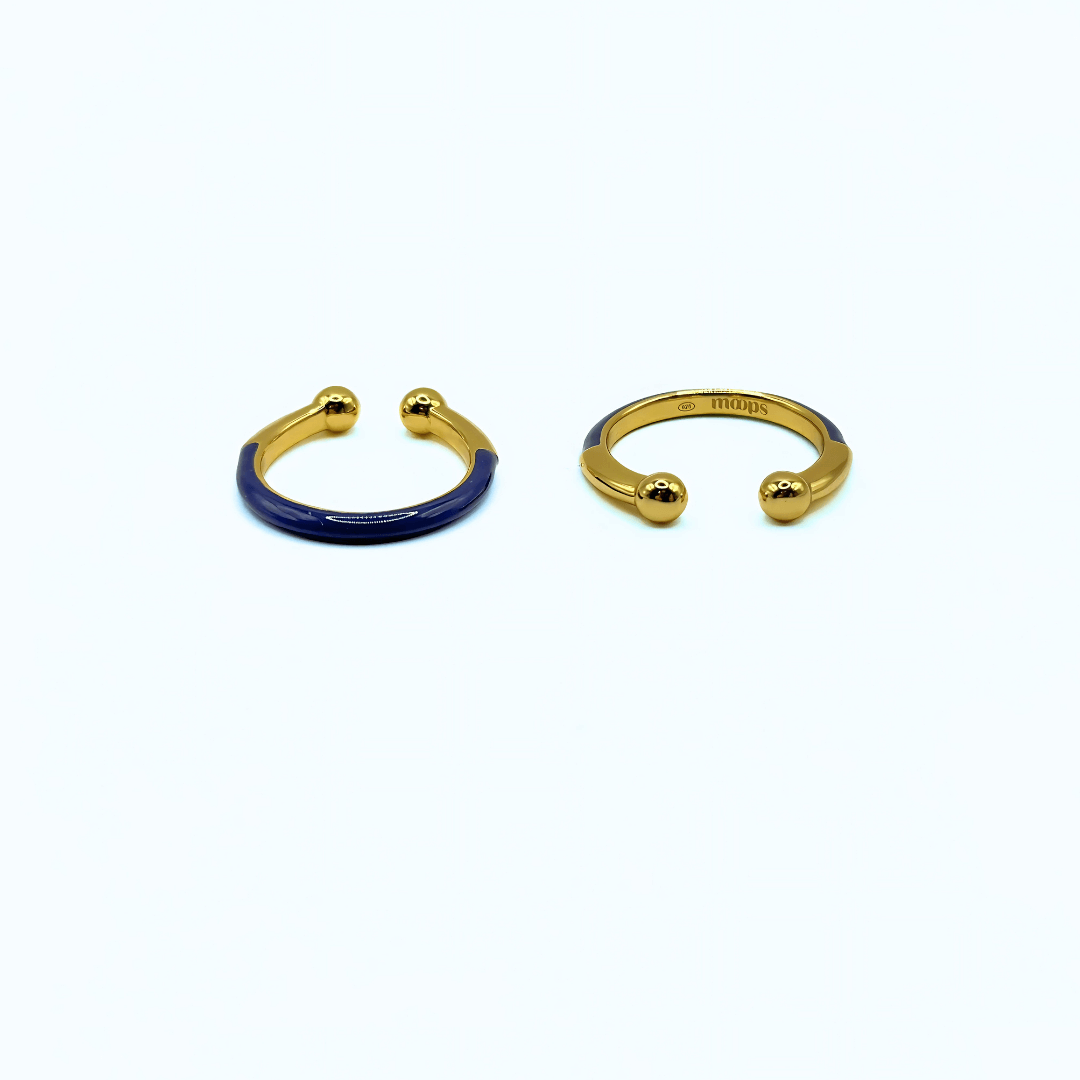 Anello B - RING - Gold Dusk - MOOPSBRing - GD