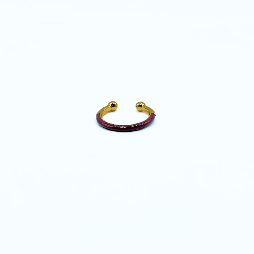 Anello B - RING - Gold Plum - MOOPSBRing - GP