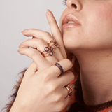 Anello B - RING - Silver Dusk - MOOPSAN-BR-003