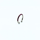 Anello B - RING - Silver Plum - MOOPSBRing - SP