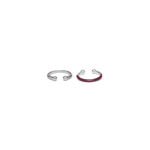 Anello B - RING - Silver Plum - MOOPSAN-BR-004