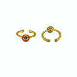 Anello DOT RING - Apricot - MOOPSDRing - Apr