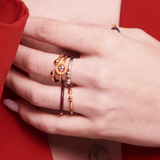 Anello DOT RING - Plum - MOOPSAN-DR-004